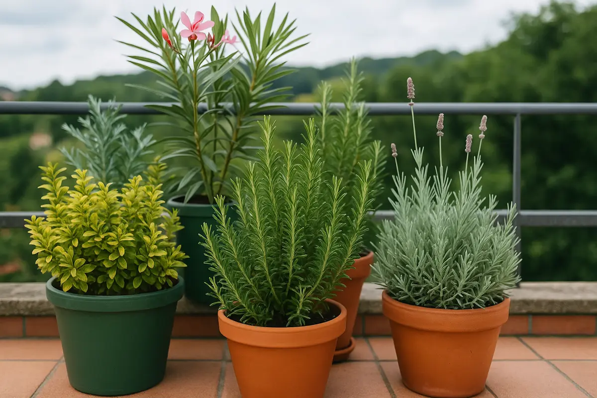 Piante da terrazzo resistenti al vento: le varietà che garantiscono un verde sempre sano