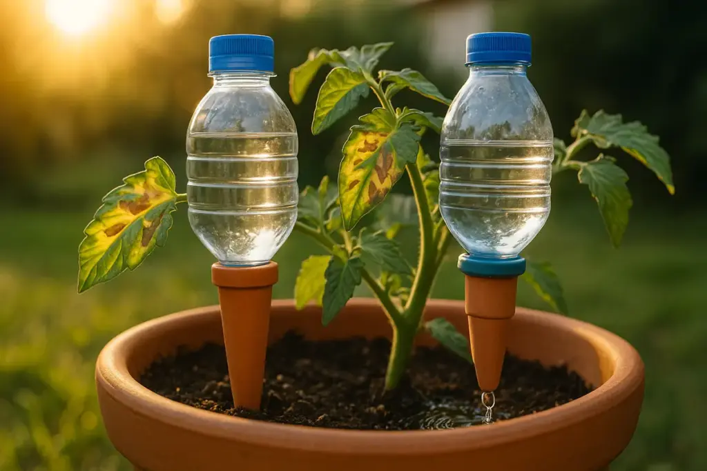 Diffusori d’acqua automatici per vaso: soluzione efficace contro scottature da sole