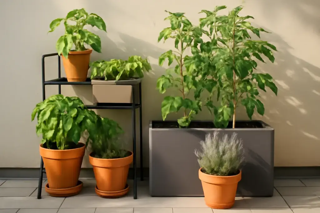 Come organizzare vasi e fioriere per massimizzare lo spazio? Design funzionale e crescita ottimale
