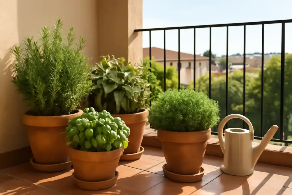 Piante aromatiche in terrazzo: dove posizionarle per raccolti abbondanti tutto l’anno