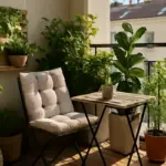 Creare un angolo verde su piccoli terrazzi: idee salvaspazio che migliorano il relax quotidiano