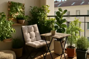 Creare un angolo verde su piccoli terrazzi: idee salvaspazio che migliorano il relax quotidiano