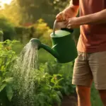 Innaffiare le piante in estate: la frequenza giusta che protegge radici e foglie dal caldo