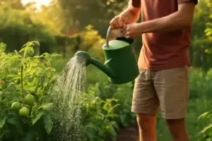 Innaffiare le piante in estate: la frequenza giusta che protegge radici e foglie dal caldo