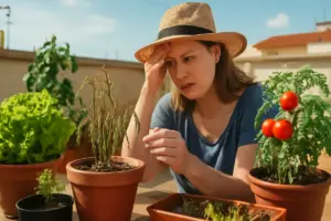 Coltivare ortaggi in vaso su terrazzi assolati: errori da evitare per una produzione costante