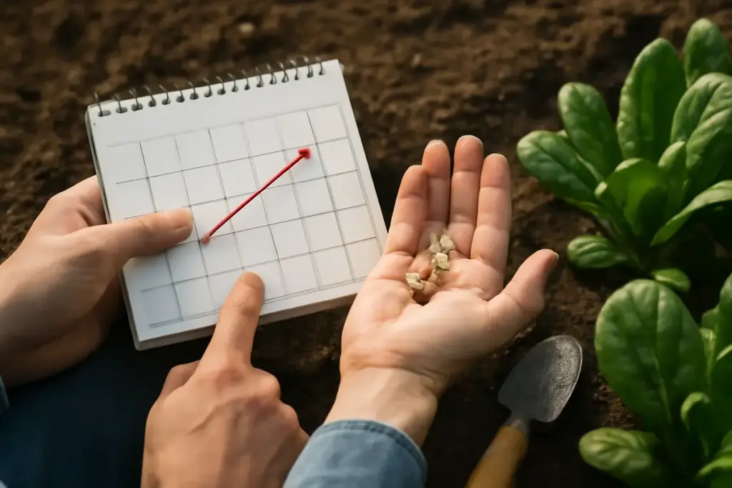 Quando seminare spinaci per raccolti continui? Una semplice modifica al calendario garantisce successo
