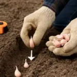 Piantare aglio senza errori: la profondità giusta che accelera germinazione e sviluppo