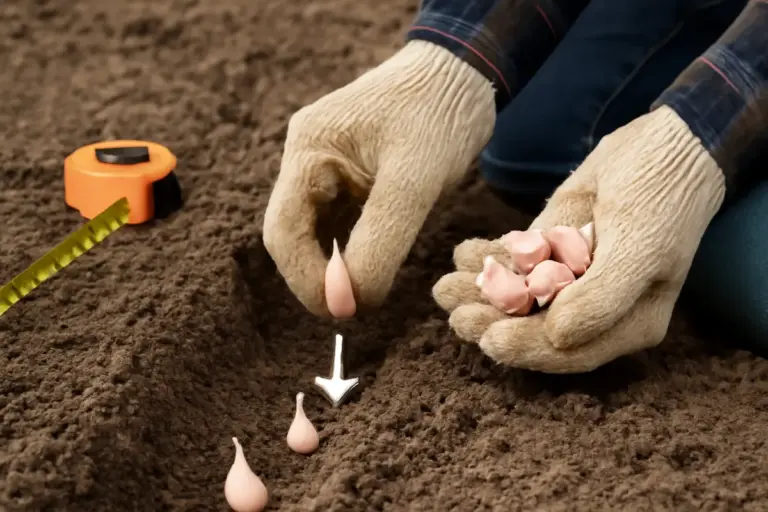 Piantare aglio senza errori: la profondità giusta che accelera germinazione e sviluppo