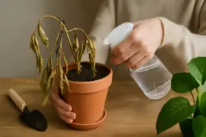 Pothos appassito all’improvviso? La soluzione rapida che permette il pieno recupero della pianta