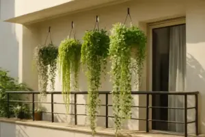 Piante pendenti per terrazzi: come ottenere un effetto scenografico senza problemi di gestione