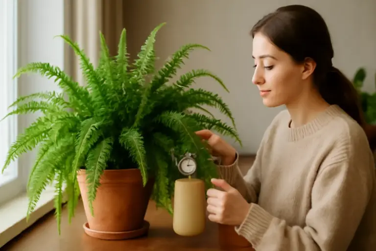 Felci in casa: come mantenerle sempre verdi e folte anche in inverno senza idratazione continua