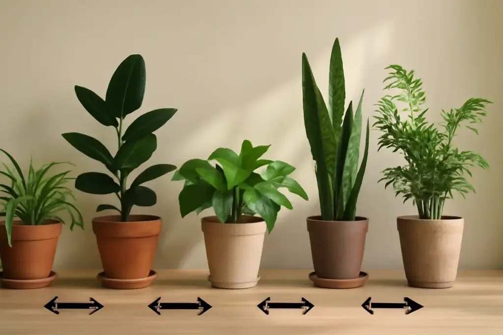 Qual è la distanza corretta tra piante da interno? Ottieni una crescita equilibrata evitando competizione