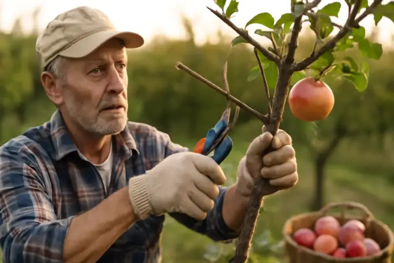 Potatura degli alberi da frutto: la tecnica più efficace per aumentare la produzione anno dopo anno