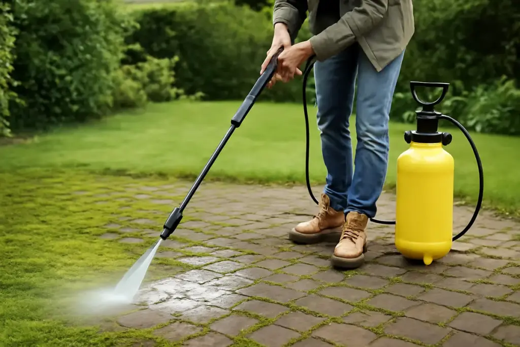 Come si eliminano muschio e alghe dal giardino? Tecnica rapida che previene il ritorno